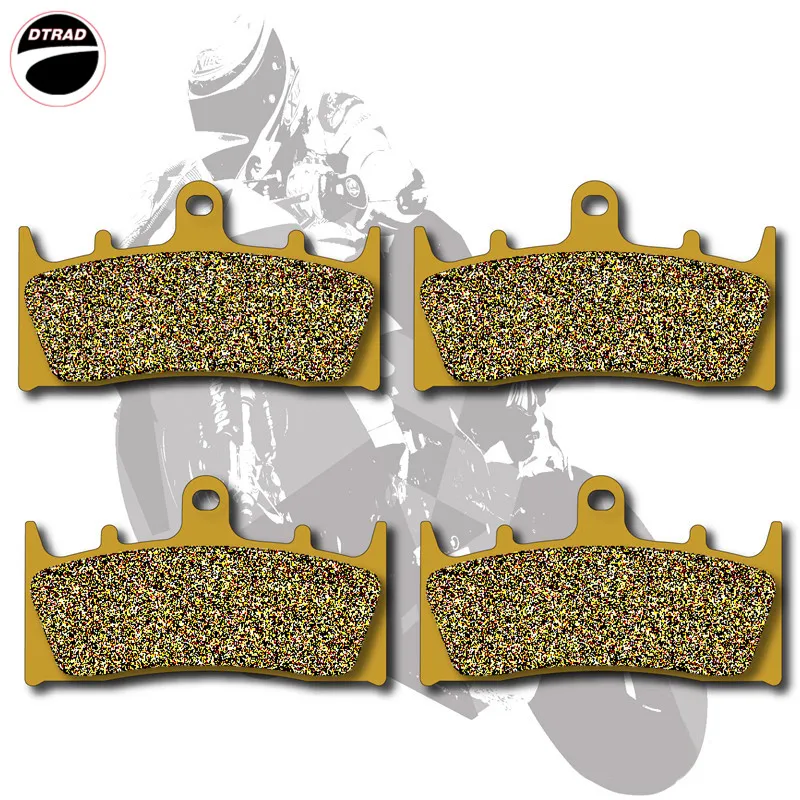 Мото тормозные колодки передние для SUZUKI GSX 1300 99-07 1400 01-07 KAWASAKI ZX 6R 98-02 9R 96-03 7R ZZR 600 05-08