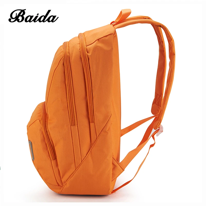 De las mujeres de la moda Mochila sólido breve viaje Mochila para los adolescentes chica chico BAIDA de alta calidad bolsa de la escuela De las mujeres de la moda Mochila sólido breve viaje Mochila para los adolescentes chica chico BAIDA de alta calidad bolsa de la escuela
