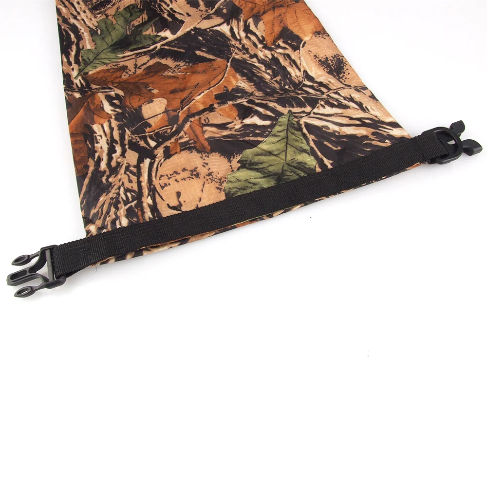 Outdoor 2 Pieces 15L & 8L Camo Waterproof Dry Sack Bag Travel Camping Climbing Hiking Kayak Canoe Inflatable Boat Accessory