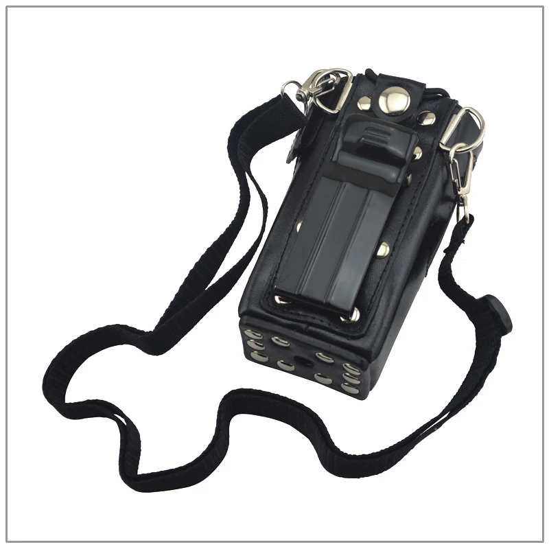 Сумка для переноски кожаный чехол с ремнем для Hytera PD785 PD782 PD780 PD982 PD985 DMR Портативный 2-передающая радиоустановка иди и болтай walkie talkie