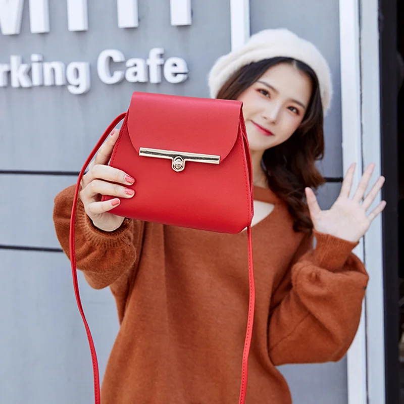 2019 Новинка модные женские туфли сумки через плечо женская маленькая Твердая