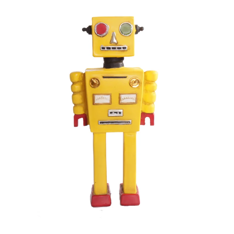 

Luxury Resin Robot Statue Crafts Animal Ornament Home Decoration Accessories Figurines Home Living Room Decor Wedding Gifts