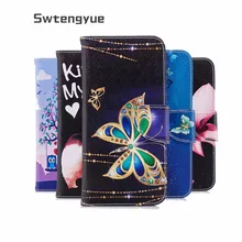 Swtengyue чехол для Huawei P Smart Магнитная Флип Бумажник Кожа PU Книга Стенд Слот для карт памяти covor для Huawei наслаждаться 7 S телефон случаях