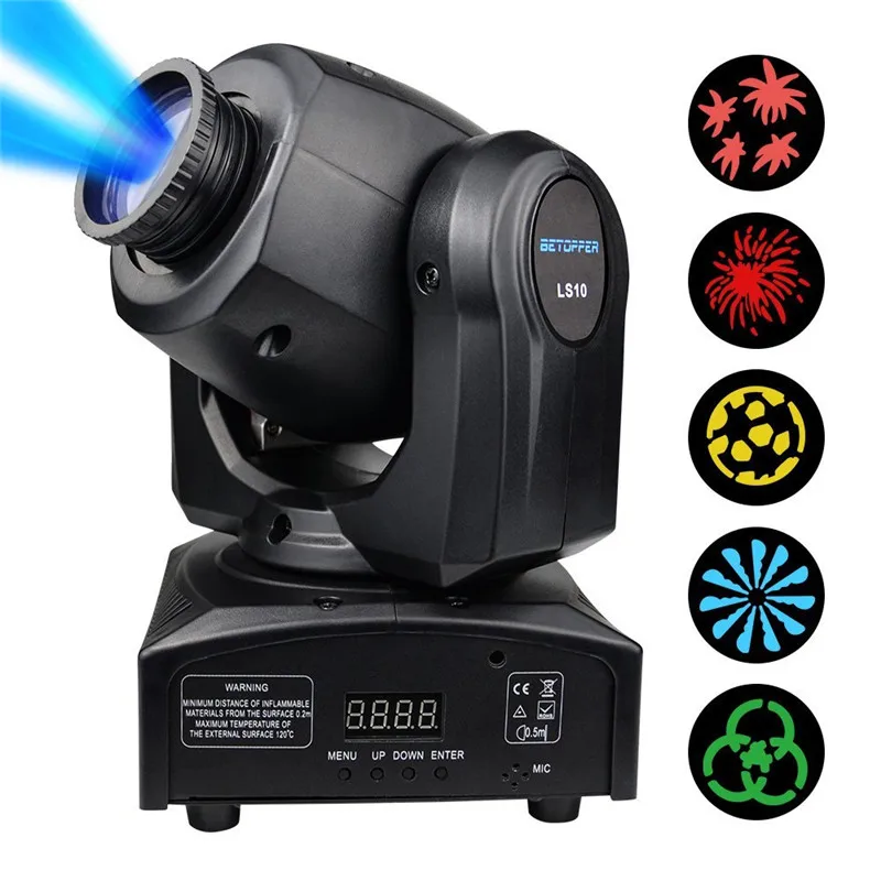 ZjRight 35W LED moving head Spot Par Lights DMX control stage Night light Club Party concert Performance dj disco Probe lighting