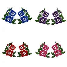 DIY Аппликация вода растворимая вышивка костюм украшения мерные цветные Переводные изображения аппликация аксессуары патч