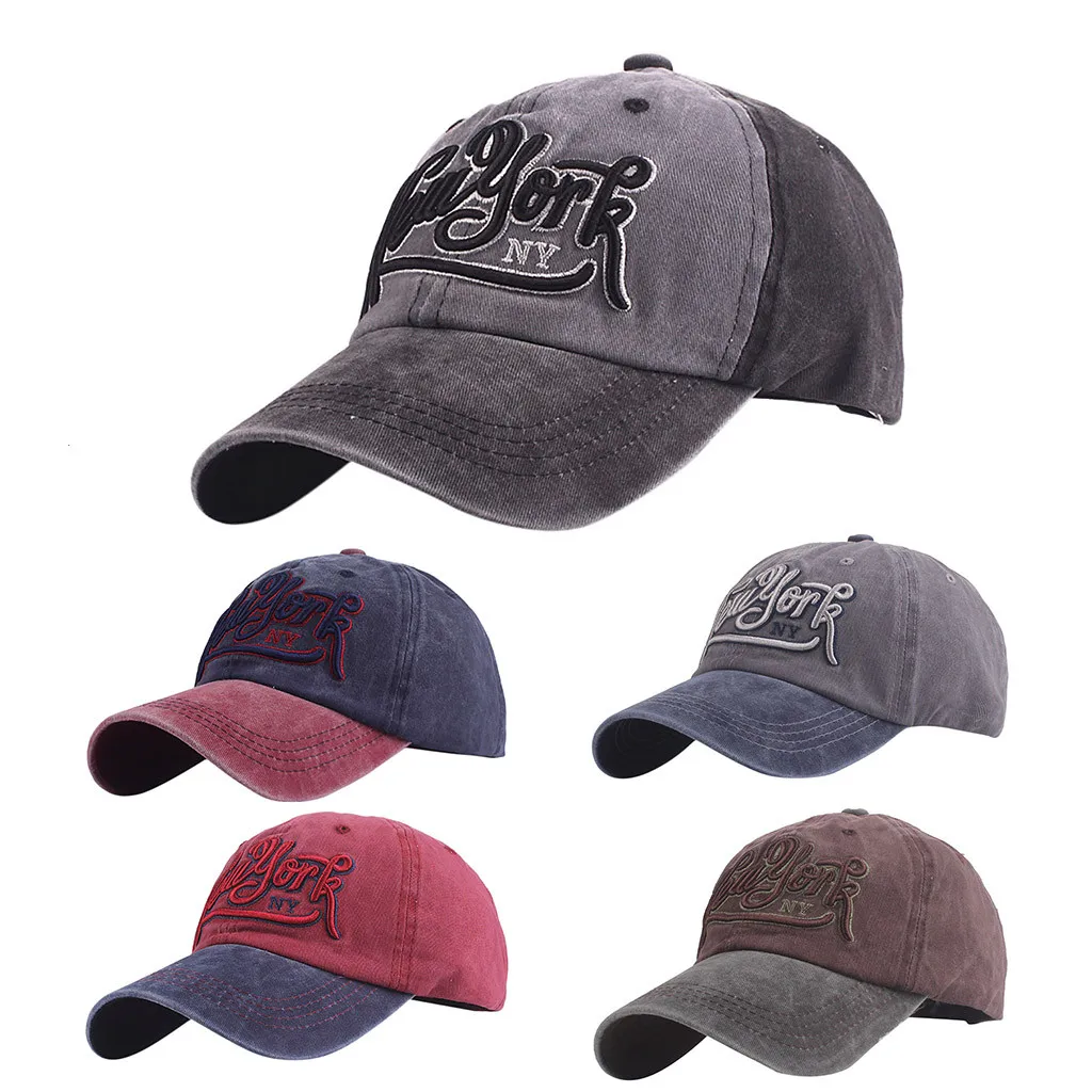 

Women Men Embroidered Flower Denim Cap Fashion Baseball Cap Topee