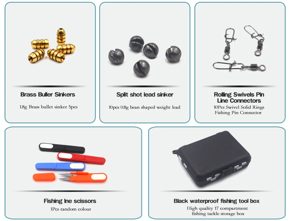 MNFT 1 Набор карповых рыболовных снастей набор аксессуаров для рыбалки комплект включает крючки предохранительные зажимы распределительная Платина латунная пуля грузила