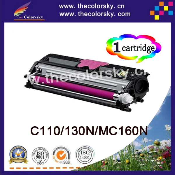 TCO-110) Цвет тонер лазерный принтер лазерный картридж для OKI C110 MC160N 44250716 44250715 44250714 44250713(2,5 k/2,5 k страниц
