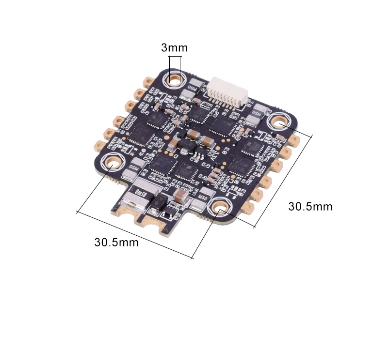 35A 3 6S Blheli 32 4 в 1 ESC Dshot1200 битный для радиоуправляемых моделей мультикоптеров FPV