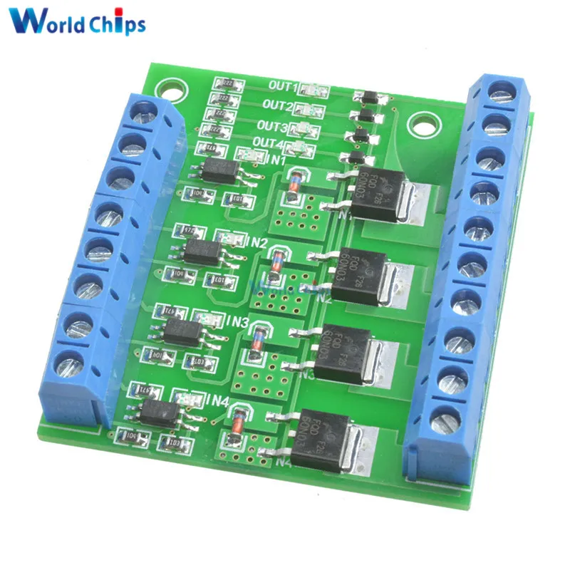 MOS FET F5305S 4 Channels Pulse Trigger Switch Controller PWM Input