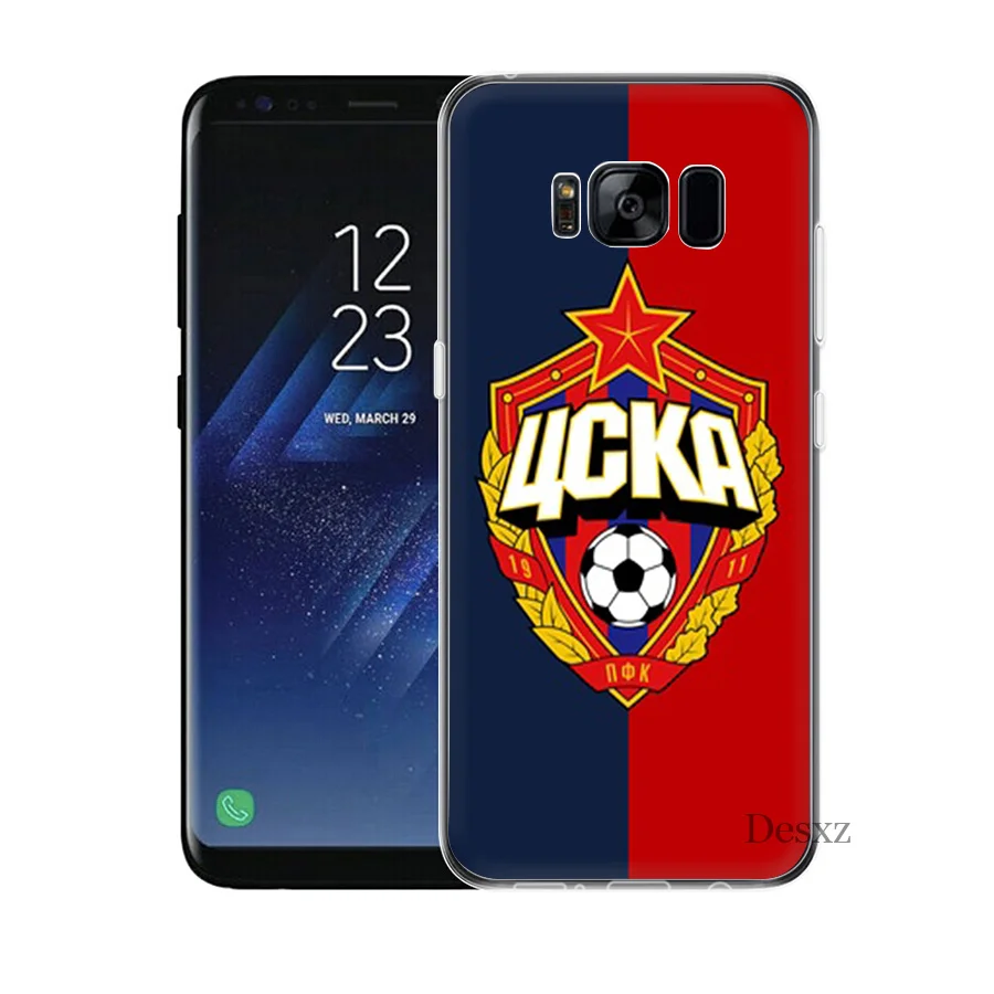 Desxz ЦСКА клуб для samsung S8 S9 S10E S10 плюс S3 S4 S5 S6 S7 Edge Note 8 9 M10 M20 M30 крышка - Цвет: H6