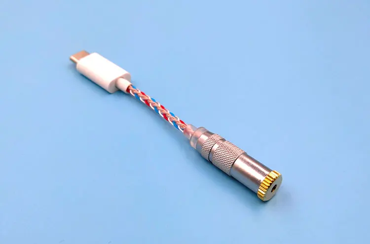Type c interface to 3 5 4 4 2 5mm female headphone plug conversion cable balance headset upgrade line