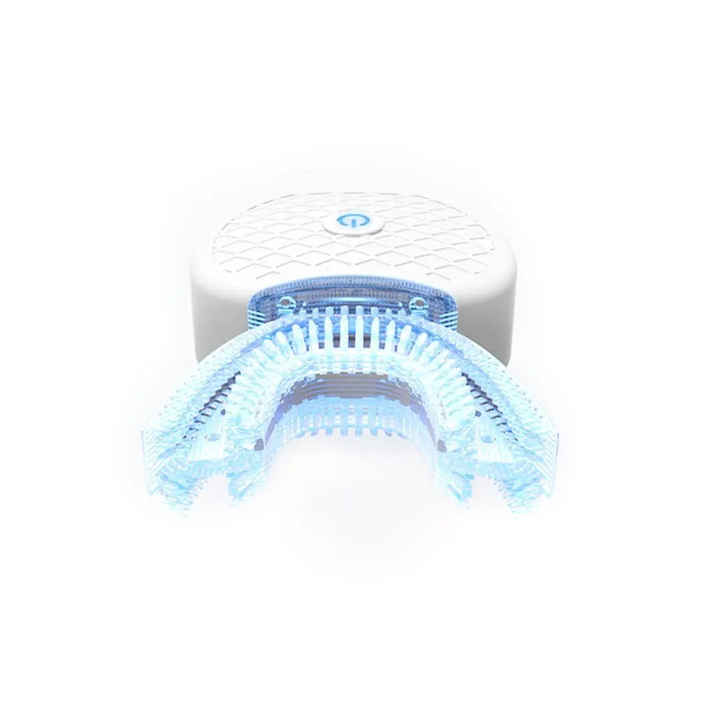 

360 Degree Wireless USB Charging Lazy Automatic Sonic Silicone Electric Toothbrush Teeth Whitening Cleaning Tool Oral Care Brush