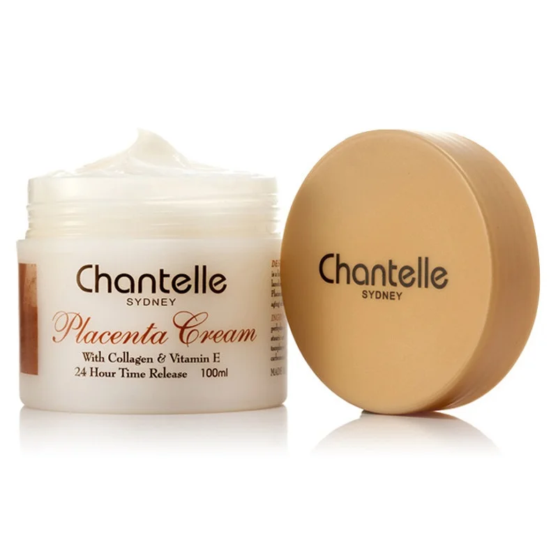 Antienvelhecimento da Vitamina e Lanolin do Colágeno do Creme da Placenta dos Carneiros de Chantelle para o Rejuvenescimento Hidratante do Anti-enrugamento da Pele Creme Carneiros Chantelle para o Rejuvenescimento Seca dos de 8 Beleza e saúde