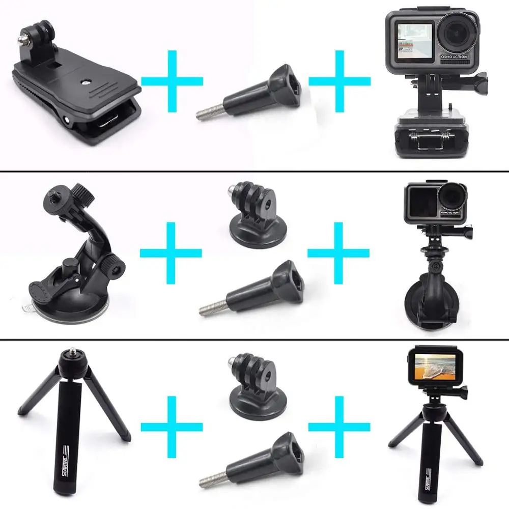 OSMO Action аксессуары комплект расширения для DJI OSMO Action camera Mount