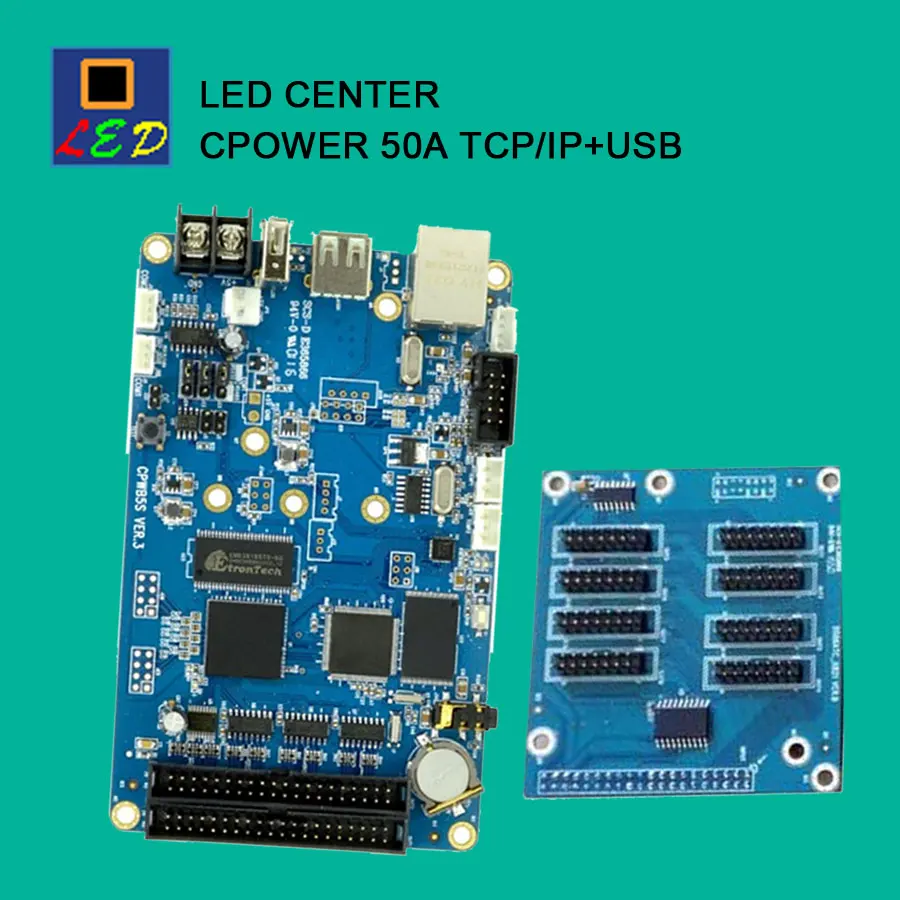 

C-Power 50A (TCP/IP and USB version) gray scale color RGB video led screen controller mother board