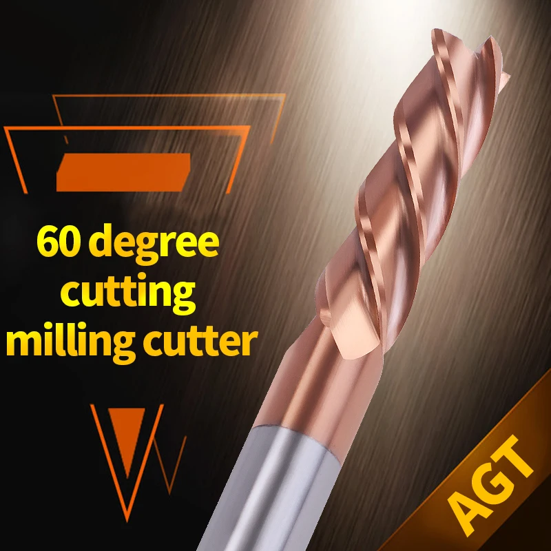 

1PCS Metal Cutter Tungsten Steel Milling Cutter HRC60 4 Flute 4mm 6mm 8mm 12mm Alloy Carbide Milling Cutter End Mill Freze ucu