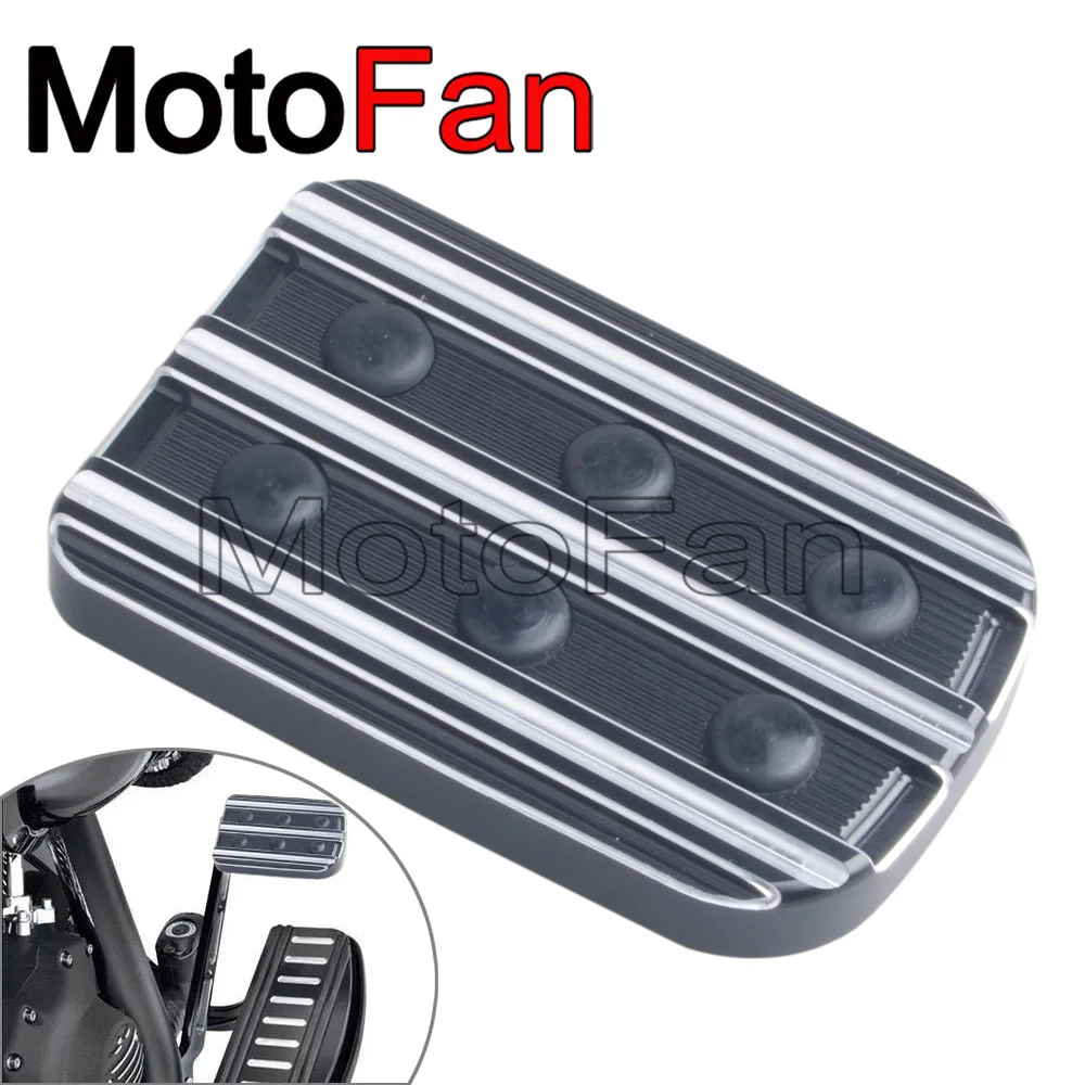Stylish Motorcycle Brake Pedal Pads Foot Peg Cover CNC Aluminum for