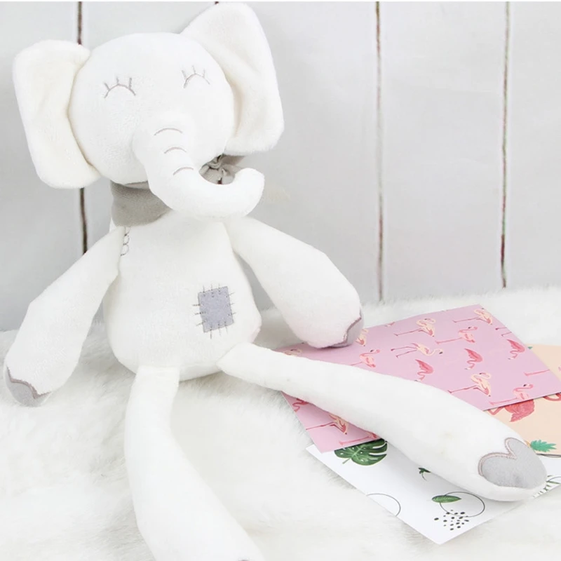 Высокое качество милый плюшевый слон кукла ребенок мягкий спящий мате новорожденный реквизит для фотосъемки подарок JUN-9B