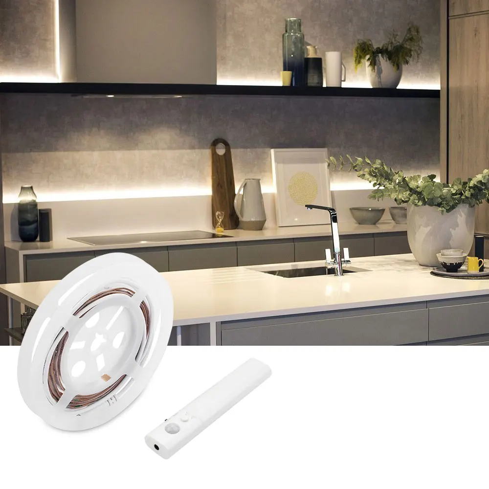 Dvolador Led Strip Rope Light Kit Motion Sensor Stair Night Step Led Strip Rope Light Kit Motion Sensor