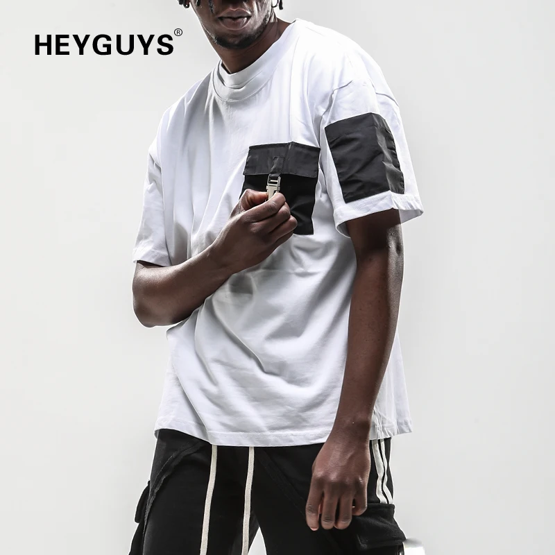 

HEYGUYS hip hop street wear t-shirt men tops funny print t shirts men clothes 2019 fashion white t-shirts