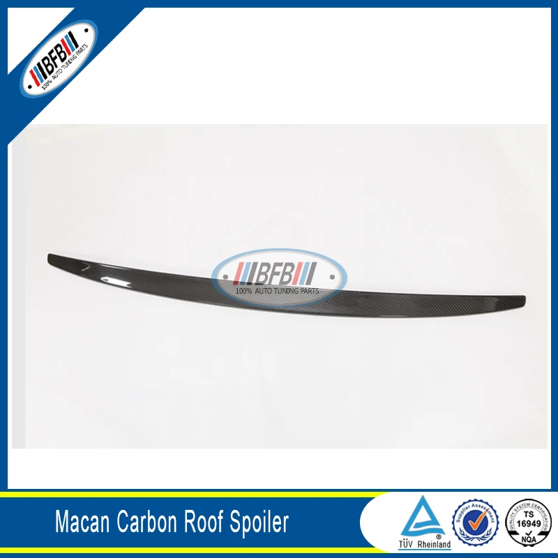 

Car Auto Carbon Fiber Small Roof Spoiler Fit For Porsche Macan 2014-2017