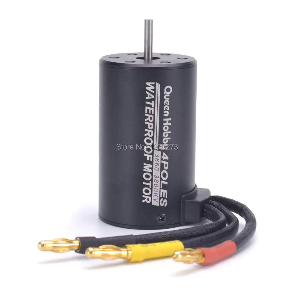 Moteur Brushless 3670 2650KV pour Voiture RC 1/8 1/10, dissipateur thermique en aluminium avec ailettes de refroidissement
