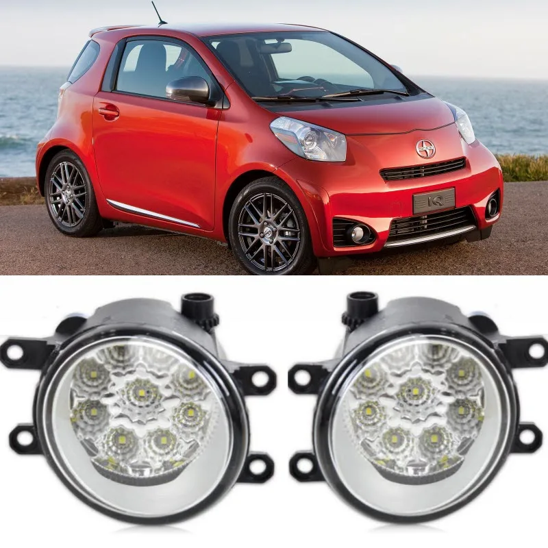 For Toyota Scion iQ KGJ1 NGJ1 2011 2012 2013 9 Pieces Leds Fog Lights ...
