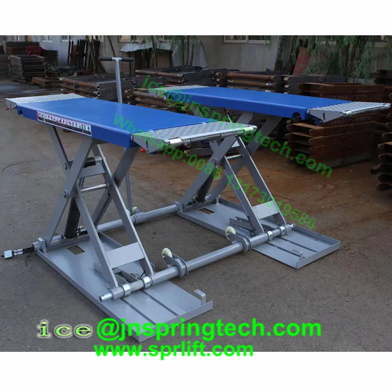 

Movable super-thin scissor car lift more width 1910mm 1m height for garage SP-1000W