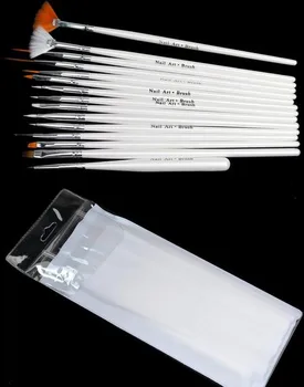 

15pcs set Nail Art Decorations Brush Set Tools Professional Painting Pen for False Nail Tips UV Nail Gel Polish