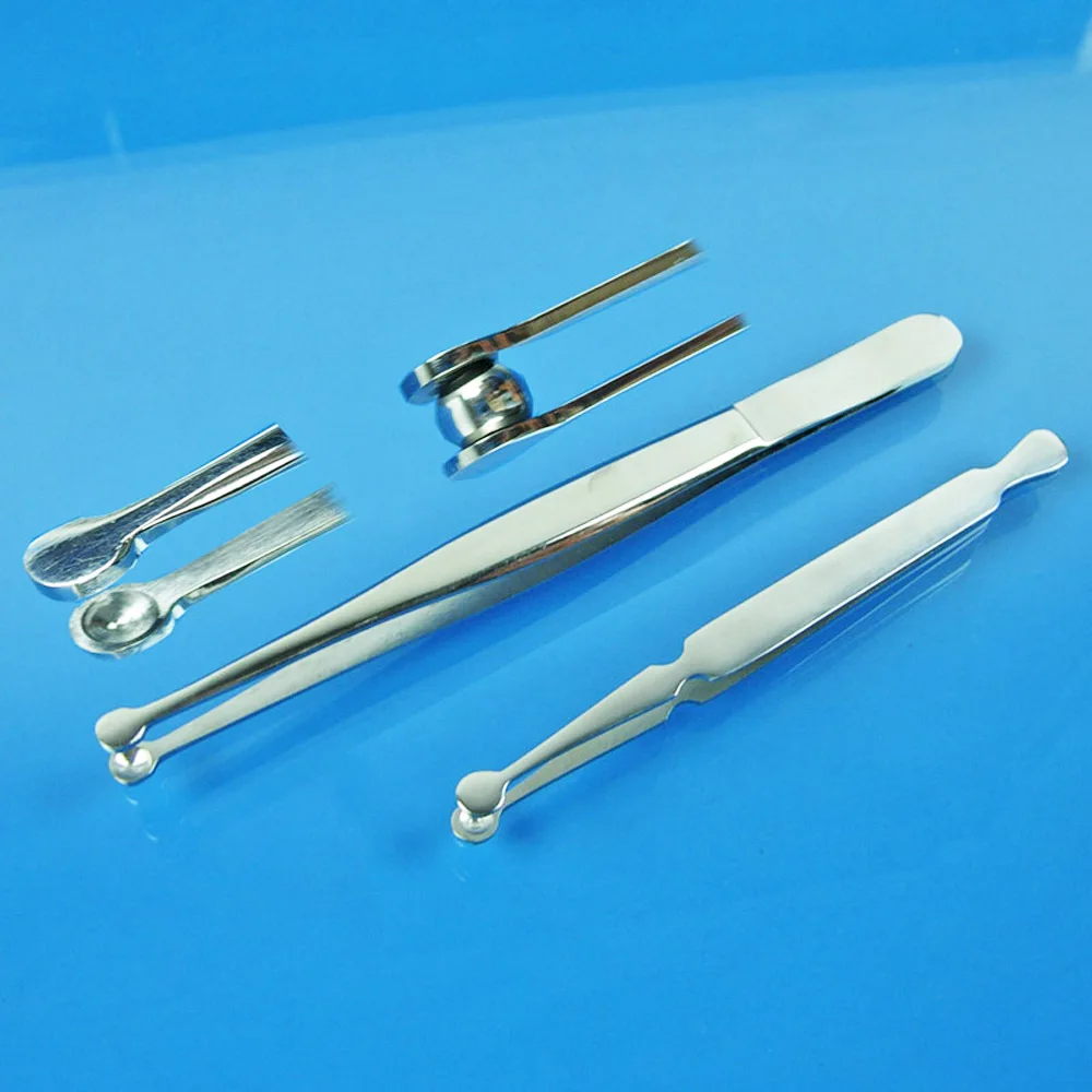 BOG-316L Surgical Steel Catch Ball Grasp Clamp Plier Tweezers body piercing Jewelry tool professional puncture tool