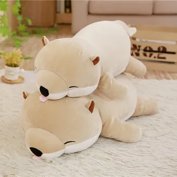 

1pc 60cm Cute Otter Stuffed Down Cotton Animal Pillow Kawaii Sea Otter Toys for Children Kids Girls Christmas Birthday Gift
