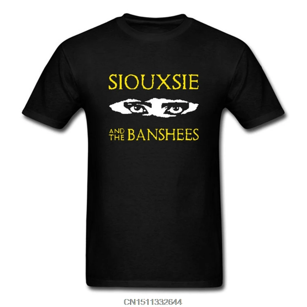 Возьмите SIOUXSIE AND THE BANSHEES футболки гот в стиле панк-рок Звезда Давида Футболка Евро