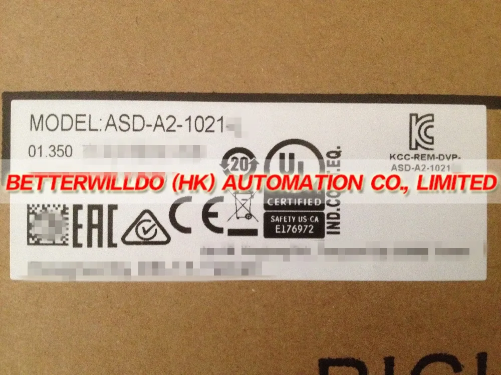 ASD-A2-1021-L ASDA-A2 AC Servo Drive+ в коробке гарантия 1 год