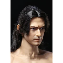 Стиль 1/6 весы Takeshi Kaneshiro Мужская голова лепить для 12 дюймов фигурки