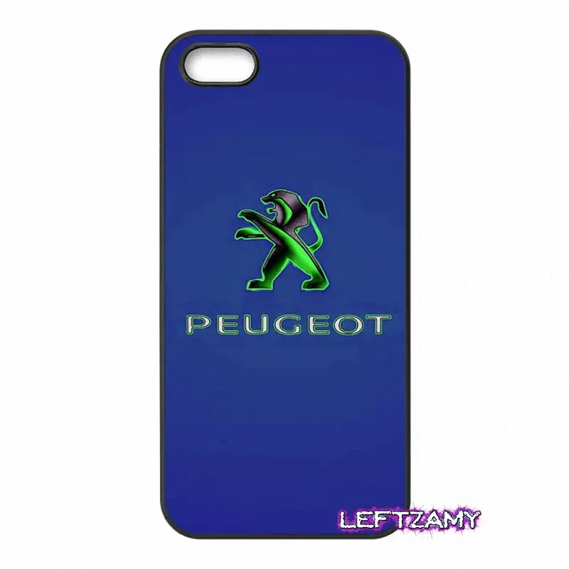 Логотип Peugeot жесткий чехол для телефона с рисунком в виде чехол для iPhone 4 и 4S 5 5C SE 6 6S 7 8 Plus X 4,7 5,5 iPod Touch 4 5 6