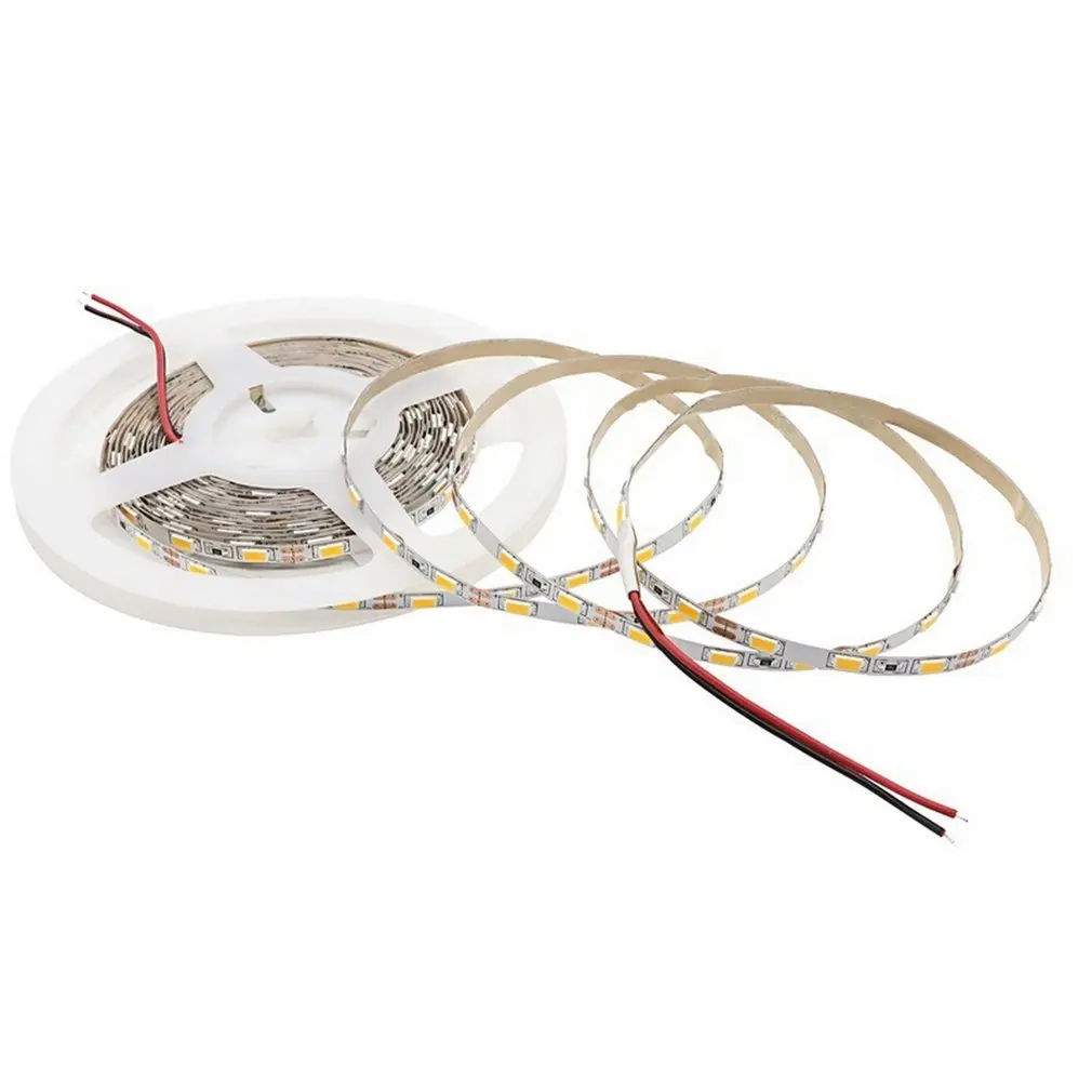 Ультра-яркий 5 м Светодиодные полосы Dc12v гибкие 5m-dc12v-300 * 5630smd пустышка доски Ширина 5 мм Однорядная световая балка полосы 1 шт