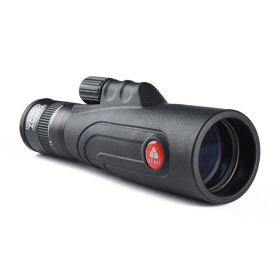 Zoom de Alta Todo o Vidro Yuko Monocular Telescópio Potência Óptico Foco Fmc Bak4 Prisma Caça Acampamento 8-20x50 13 High Quality Ferramenta
