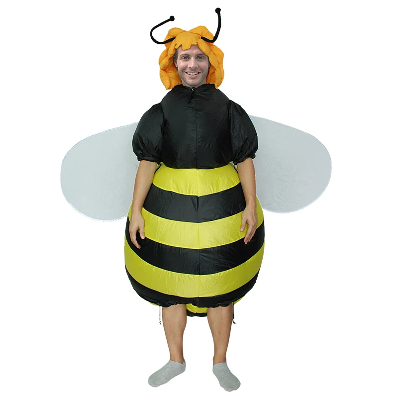 Halloween Cosplay Inflatable Bee Costume Fancy Dress Cosplay Costumes