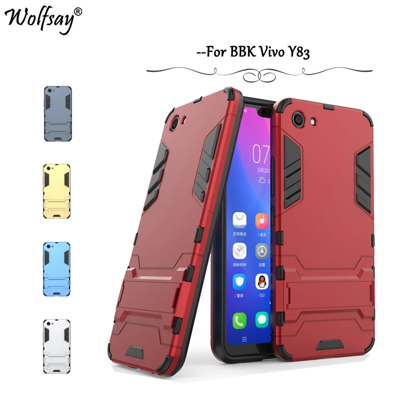 Чехол wolfsay для Vivo Y83 роскошный тонкий резиновый чехол телефона силиконовый BBK