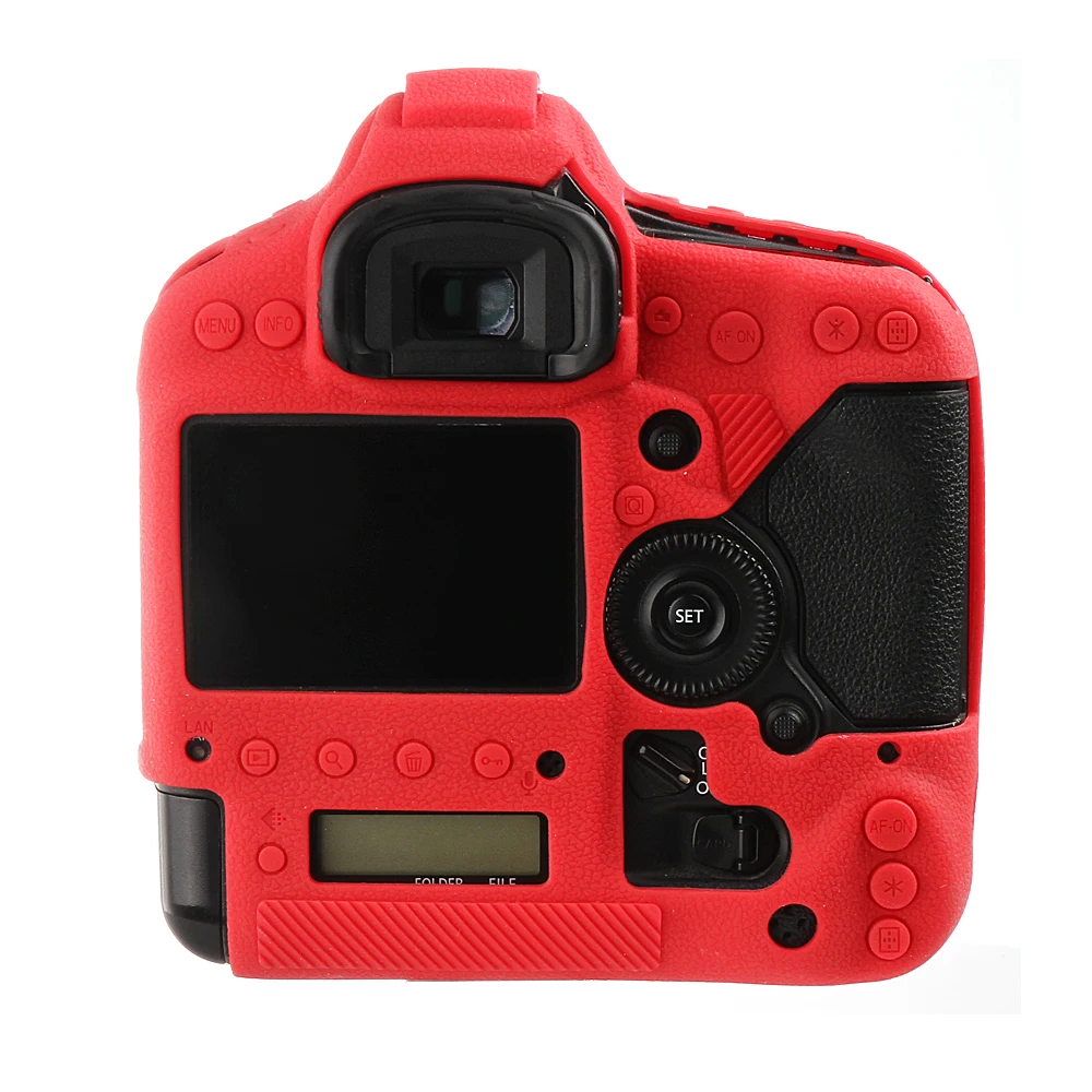 Qualidade de Borracha Case do Corpo Pele para Canon Alta Silicone Macio Câmera Proteção 1dx ii Iii 1dxii Bolsa Protetor Capa - Image 2