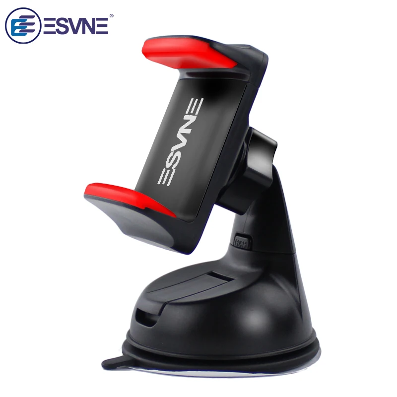ESVNE Universal Mobile Phone Stand Windshield Desk Mount Car Phone Holder For iPhone Samsung Smartphone support cellular phone