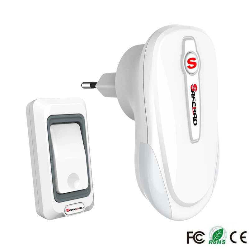 Wireless Doorbell Waterproof LED EU/US/UK/AU Plug Door Bell 300M Remote 28 Ring Tones Low Price High Quality Door Chime