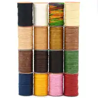 Thread For Sewing Leather 1set Mix 16 Colors Waxed Polyester Stitching Cord Craft Bracelet