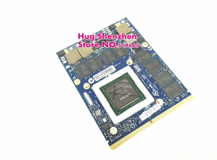 Новая Оригинальная графическая карта GTX 980M GTX980M с X образным кронштейном N16E GX A1 8 ГБ