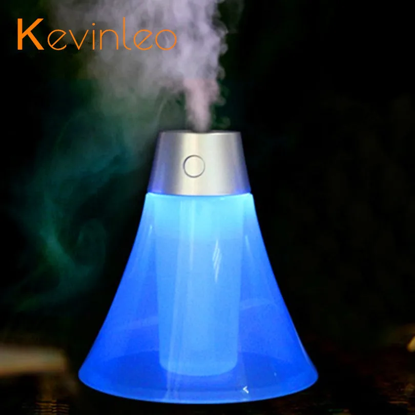 

80ml Air Freshner LED Lights Bulb 5V Mini Portable USB Atomizer Ultrasonic Aromatherapy Mist Humidifier for Home Office car