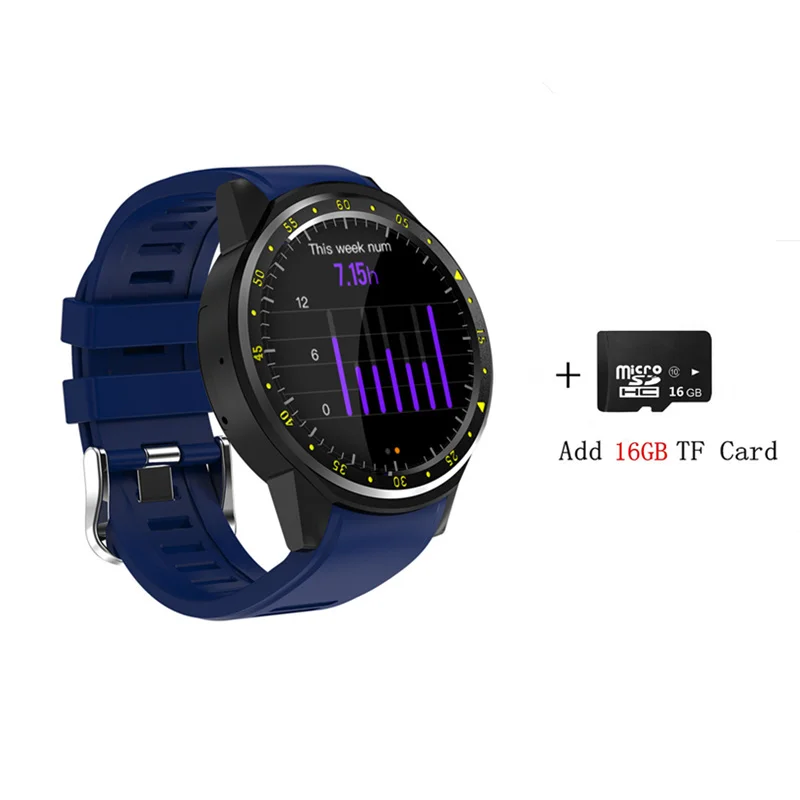 Умные часы F1 GPS трекер сердечного ритма Smartwatch телефон Поддержка Sim TF карта мульти