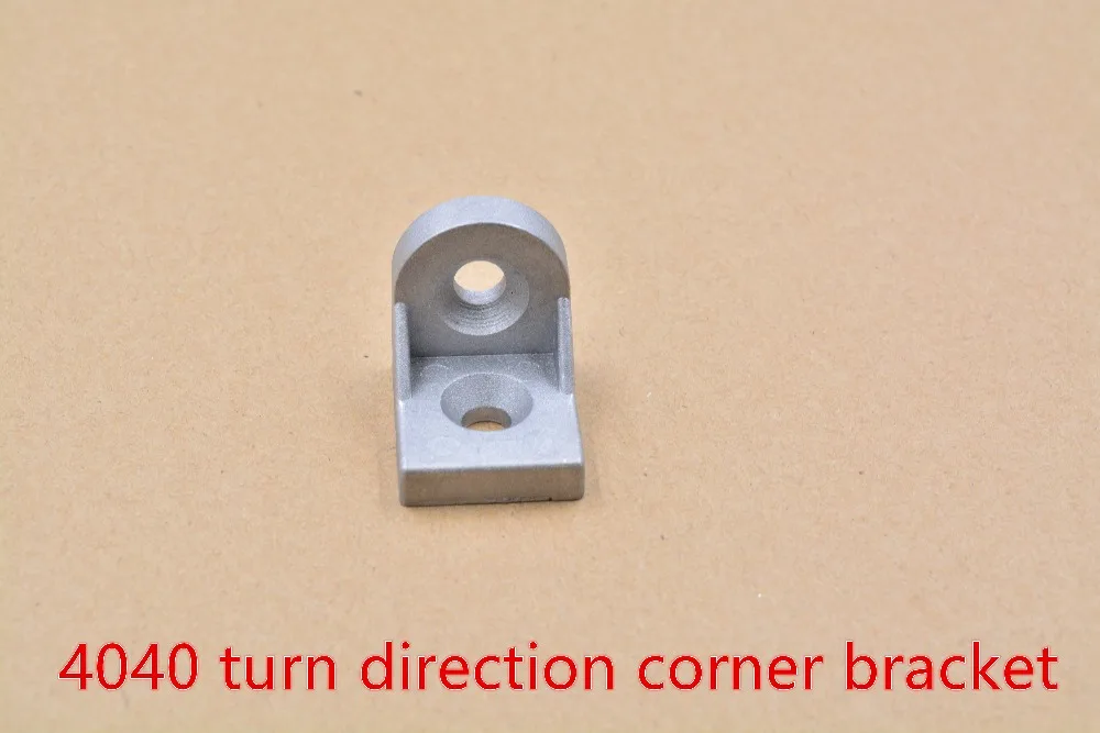 

4040 angle bracket corner fitting aluminum fastener connect two pcs profile 1pcs