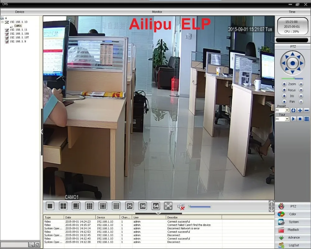 wifi ipcamera