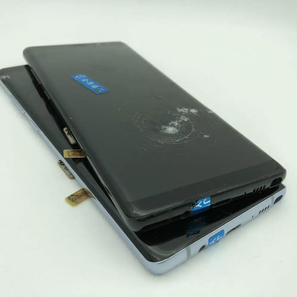 Сломанный ЖК дисплей для Samsung Galaxy Note 8 9 10 Plus практики ремонта отдельной средней